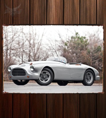 Металлическая табличка Tojeiro-MG Barchetta Sports Racer